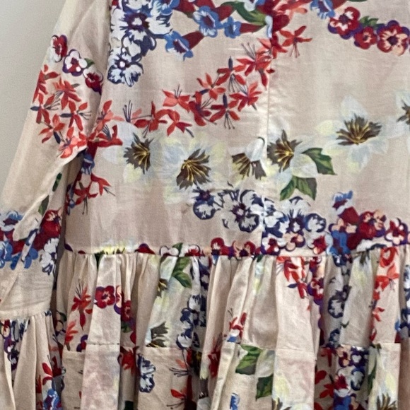 MSGM Floral Printed cotton Blouse - Picture 14 of 15